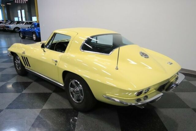1966 Yellow Chevrolet Corvette Coupe