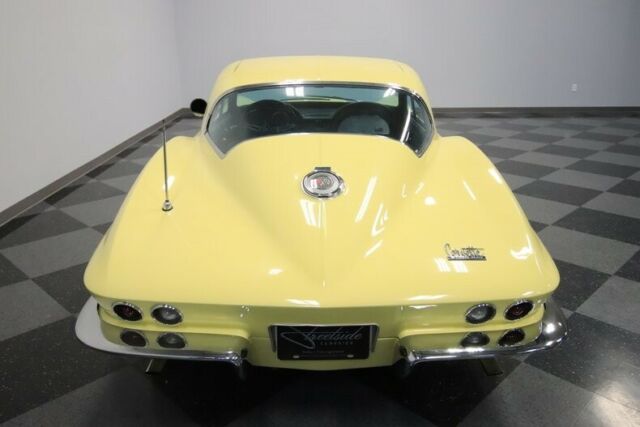 1966 Yellow Chevrolet Corvette Coupe