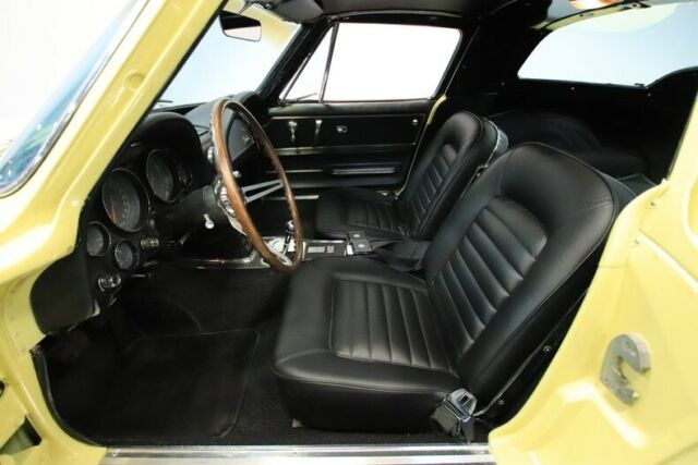 1966 Yellow Chevrolet Corvette Coupe