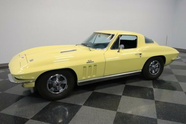 1966 Yellow Chevrolet Corvette Coupe