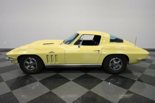 1966 Yellow Chevrolet Corvette Coupe
