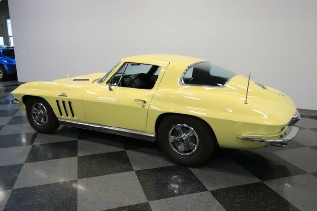 1966 Yellow Chevrolet Corvette Coupe
