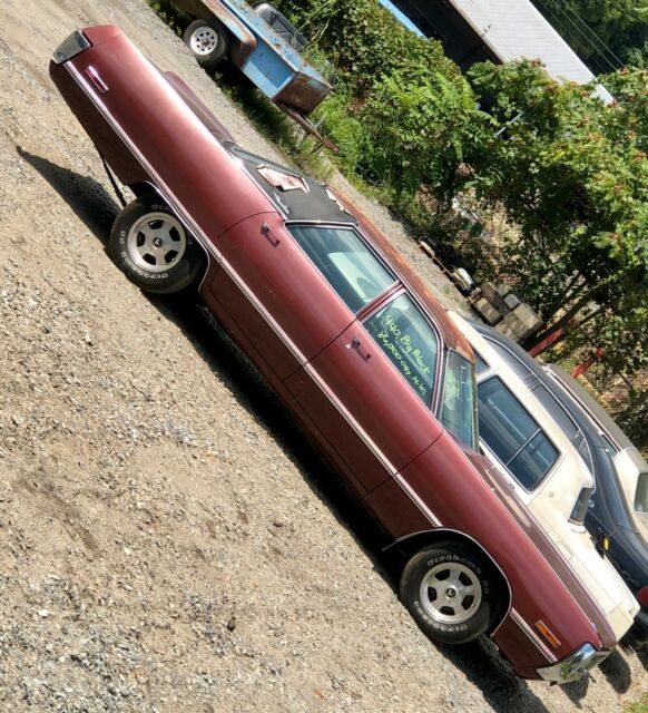 1972 Burgundy Chrysler Newport Sedan