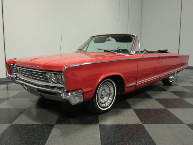 1966 Red Chrysler Newport Convertible