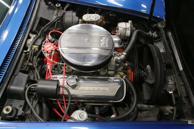 1968 Blue Chevrolet Corvette Coupe