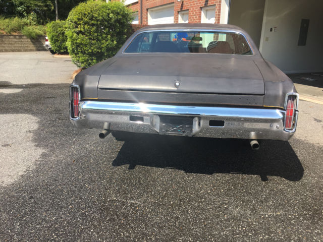 1971 Black Chevrolet Monte Carlo Coupe