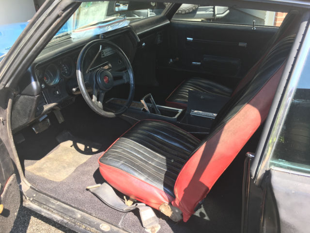 1971 Black Chevrolet Monte Carlo Coupe