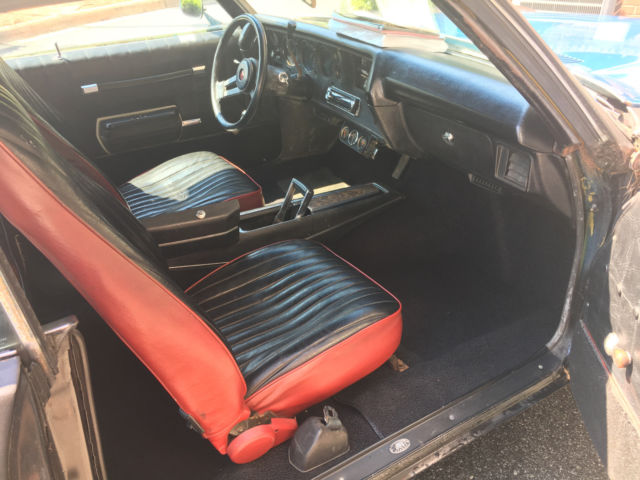 1971 Black Chevrolet Monte Carlo Coupe
