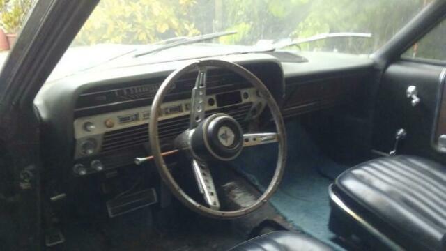 1967 Gold Ford Galaxie Coupe