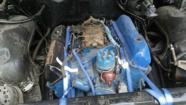 1967 Gold Ford Galaxie Coupe