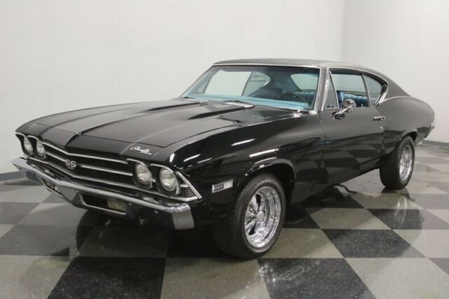 1969 Black Chevrolet Chevelle Coupe