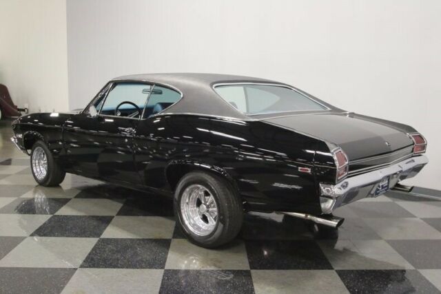 1969 Black Chevrolet Chevelle Coupe