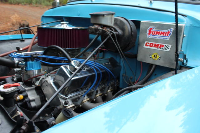 1955 blue Ford F-100 Standard Cab Pickup