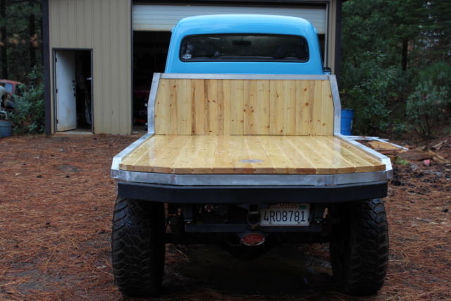 1955 blue Ford F-100 Standard Cab Pickup