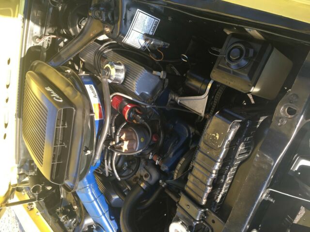 1970 Yellow Ford Mustang Coupe