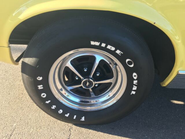 1970 Yellow Ford Mustang Coupe