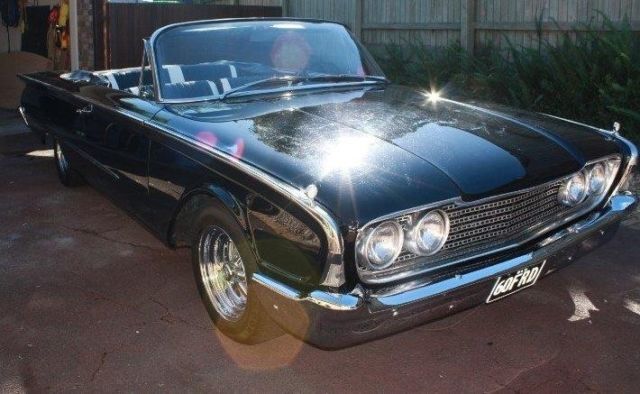 1960 Black metallic with blue purl Ford Galaxie