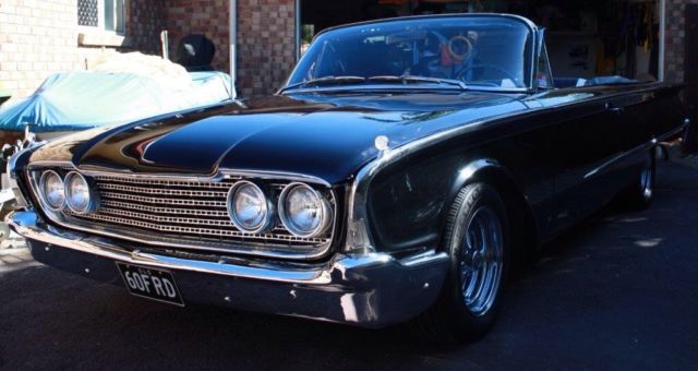 1960 Black metallic with blue purl Ford Galaxie