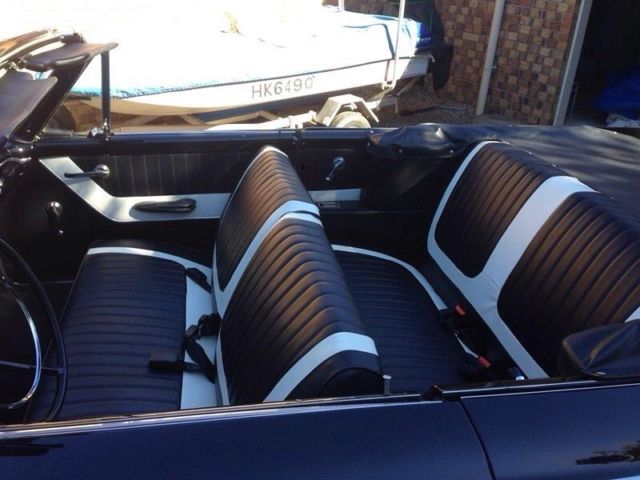 1960 Black metallic with blue purl Ford Galaxie