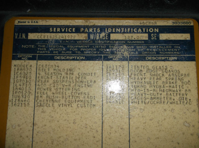 1972 Black and White Chevrolet C-10 LB Pick Up