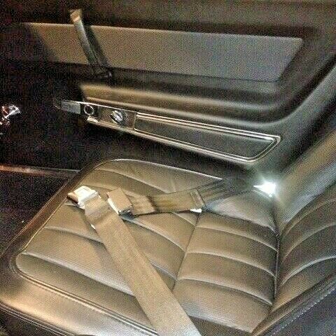 1969 Silver Chevrolet Corvette Convertible