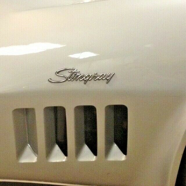 1969 Silver Chevrolet Corvette Convertible