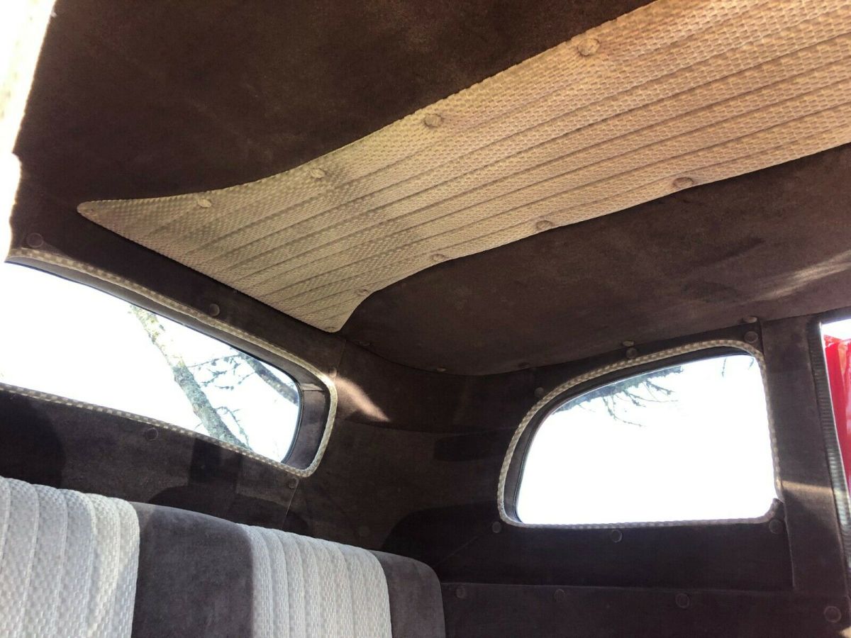 1933 Red Ford Vicky 2 door