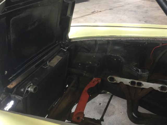 1962 Yellow Chevrolet Corvette Convertible