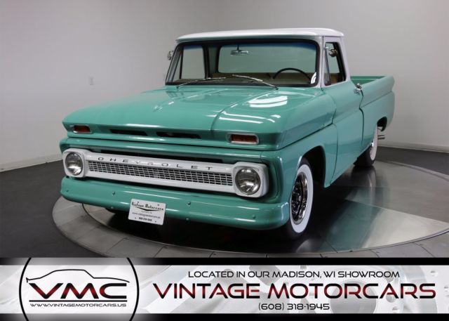 1966 Teal Chevrolet C-10 Pickup Truck