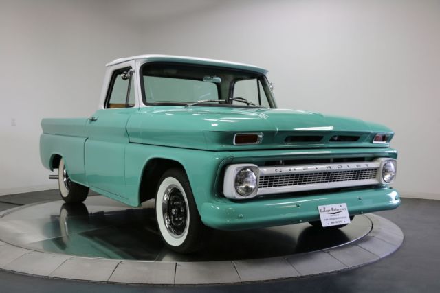 1966 Teal Chevrolet C-10 Pickup Truck