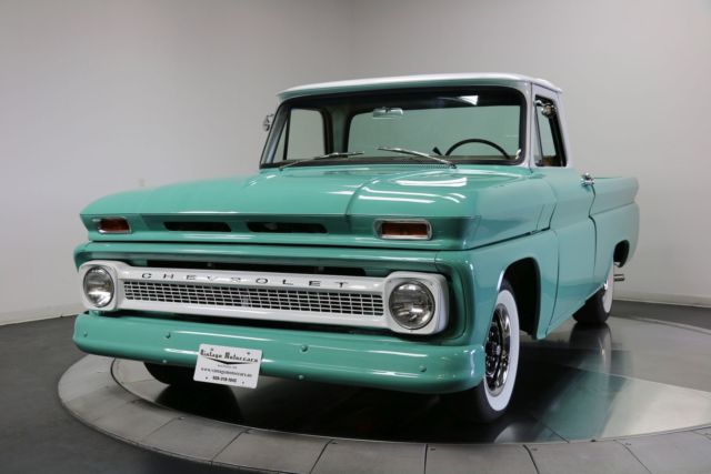 1966 Teal Chevrolet C-10 Pickup Truck