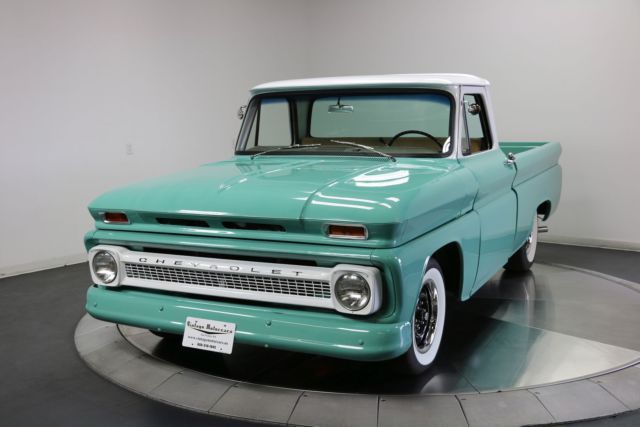 1966 Teal Chevrolet C-10 Pickup Truck