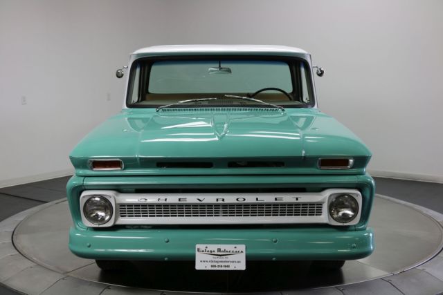 1966 Teal Chevrolet C-10 Pickup Truck