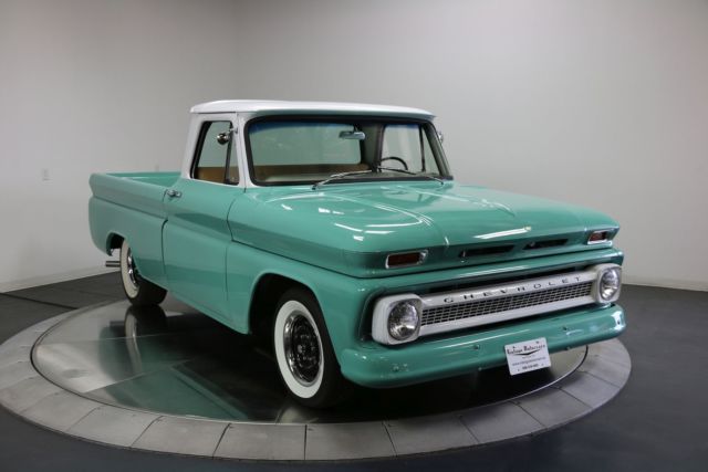 1966 Teal Chevrolet C-10 Pickup Truck