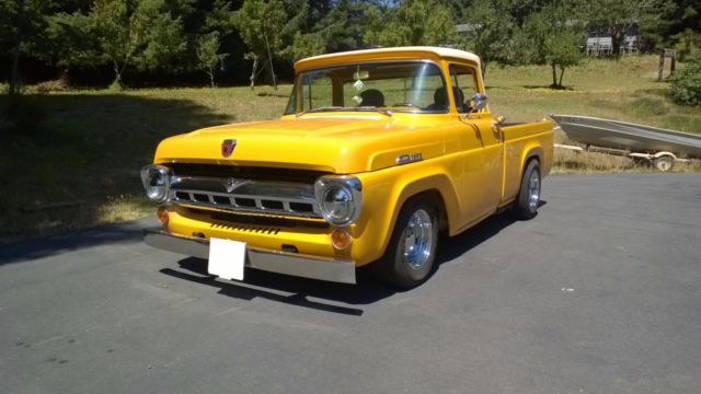 1957 Chrome Yellow Ford F-100 Standard Cab Pickup