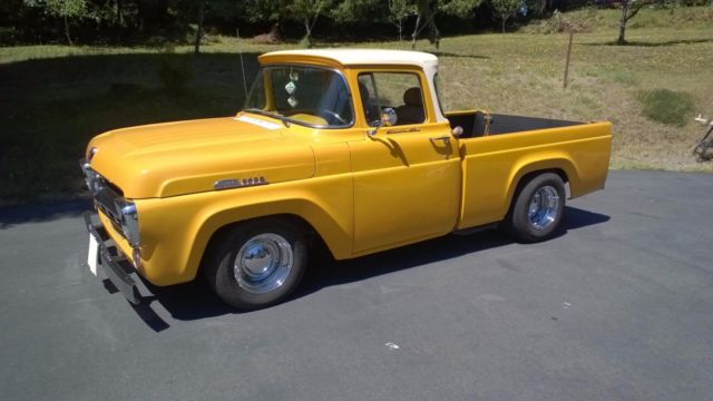1957 Chrome Yellow Ford F-100 Standard Cab Pickup