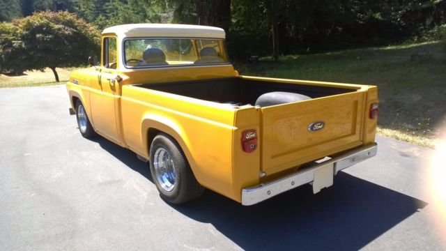 1957 Chrome Yellow Ford F-100 Standard Cab Pickup