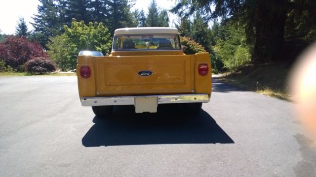 1957 Chrome Yellow Ford F-100 Standard Cab Pickup