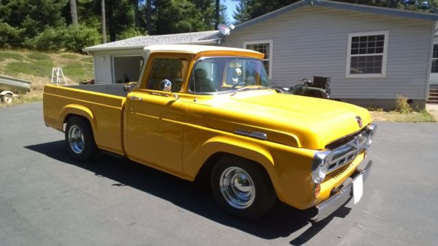 1957 Chrome Yellow Ford F-100 Standard Cab Pickup