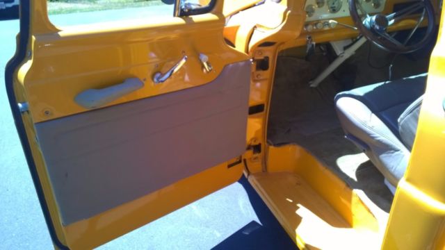 1957 Chrome Yellow Ford F-100 Standard Cab Pickup