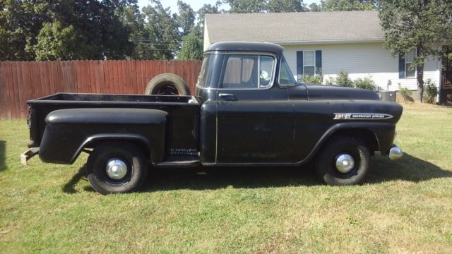 1959 Black Chevrolet Other Pickups Standard Cab Pickup