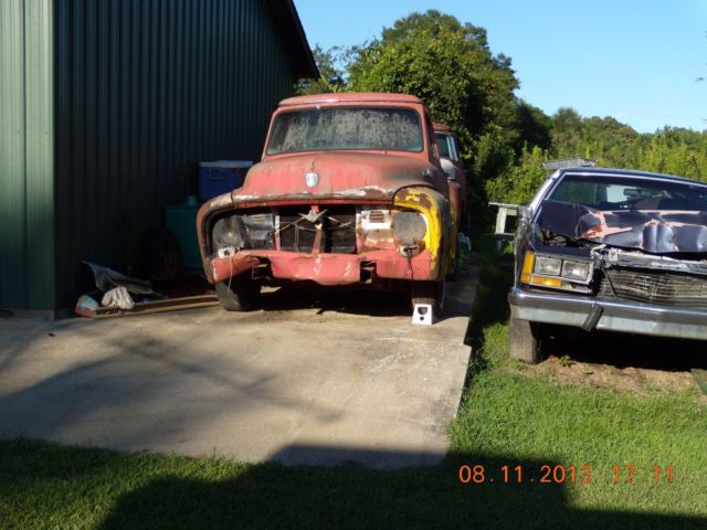 1955 MULTI COLOR Ford F-100 Cab & Chassis