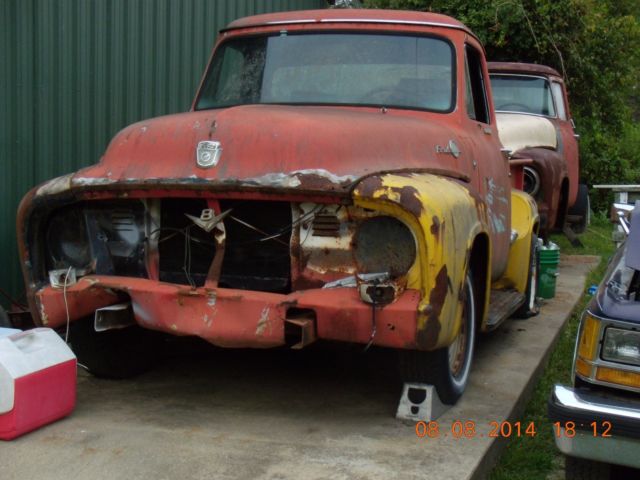 1955 MULTI COLOR Ford F-100 Cab & Chassis