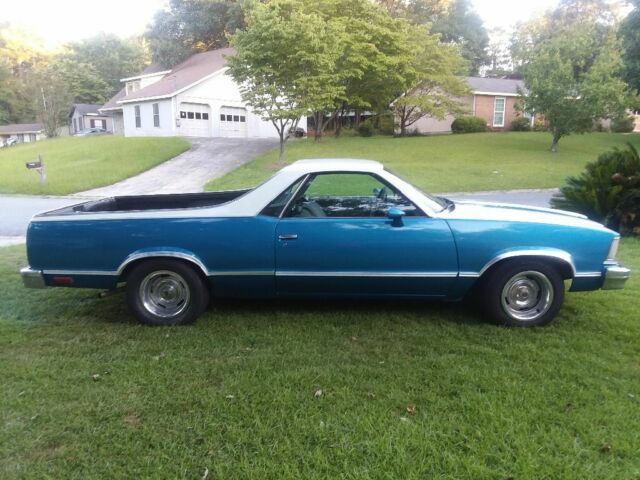 1978 Blue Chevrolet El Camino