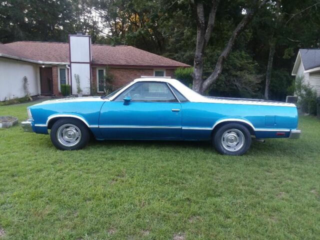 1978 Blue Chevrolet El Camino