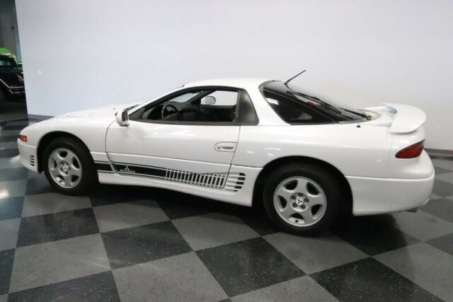 1991 White Mitsubishi 3000GT Coupe