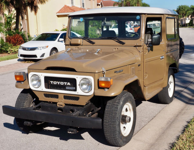 1980 Brown Toyota Land Cruiser SUV