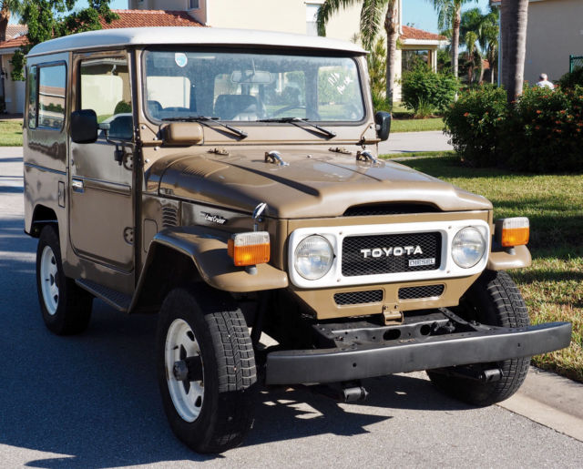 1980 Brown Toyota Land Cruiser SUV