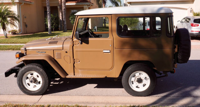 1980 Brown Toyota Land Cruiser SUV