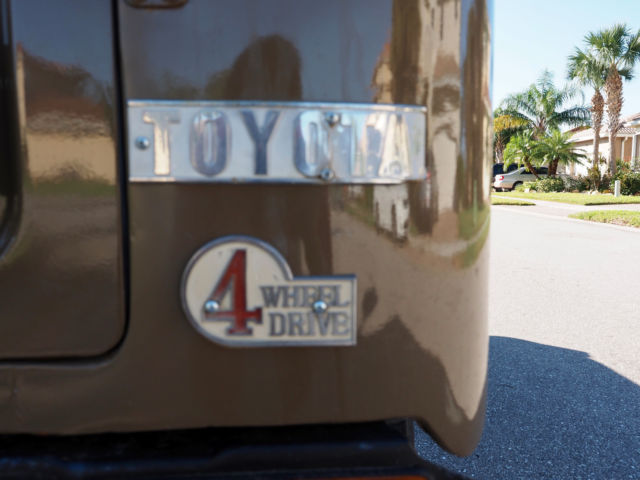 1980 Brown Toyota Land Cruiser SUV